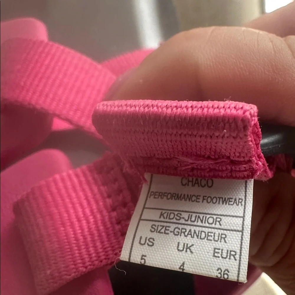Chaco Magenta Dual-Strap Slide Sandals